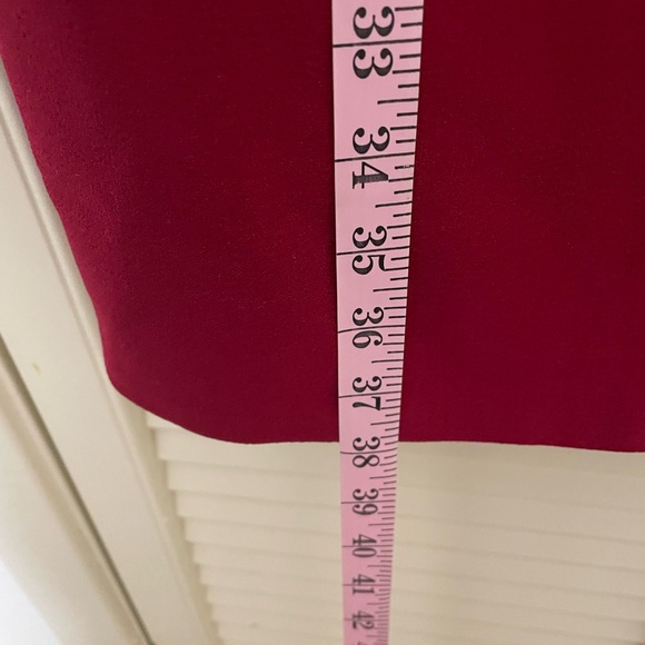 Dress the Population Burgundy Midi Dress Size XL Burgundy NWT - Picture 10 of 11